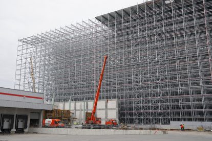Magazyn wysokiego składowania Grupy Amica znacząco zwiększy efektywność logistyki